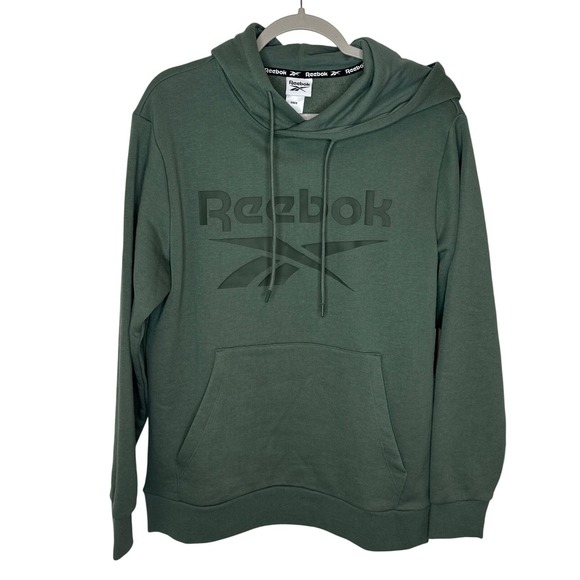 Reebok Other - Reebok Core Hoodie Duck Green Fleece Lined Men's M MSRP $55‎ NWT